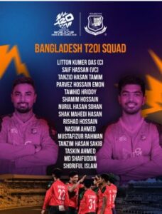 Bangladesh T20 World Cup 2026 Squad – Full Team List, Player Analysis & Tournament Preview